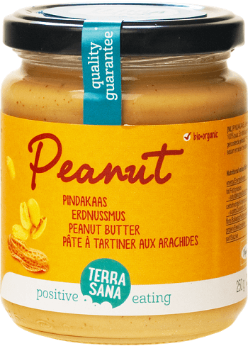 KREM Z PRAŻONYCH ORZESZKÓW ZIEMNYCH BIO 250 g - TERRASANA