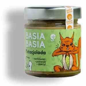 KREM Z NERKOWCÓW, PISTACJI I DAKTYLI PISTACJOLADA BASIA BASIA 195 g - ALPI HUMMUS