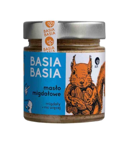 KREM MIGDAŁOWY BASIA BASIA 195 g - ALPI HUMMUS