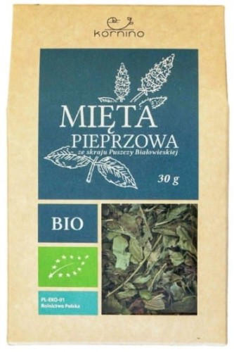 MIĘTA PIEPRZOWA BIO 30 g - KORNINO