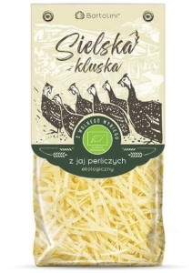 Makaron Sielska Kluska z Jaj Perliczych Krajanka Bio 250 g - Bartolini