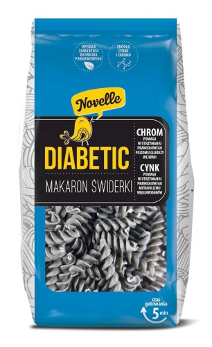 MAKARON DLA DIABETYKÓW ŚWIDERKI 250 g - NOVELLE