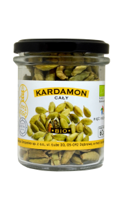 KARDAMON CAŁY BEZGLUTENOWY BIO 60 g - PIĘĆ PRZEMIAN