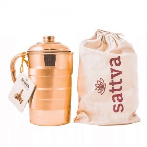 Dzbanek Miedziany Stripe 1,95 l - Sattva