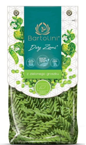 MAKARON (Z GROSZKU ZIELONEGO) ŚWIDERKI BIO 250 g - BARTOLINI
