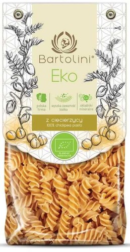 MAKARON (Z CIECIERZYCY) ŚWIDERKI BIO 250 g - BARTOLINI