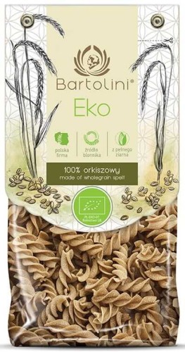 MAKARON (ORKISZOWY RAZOWY) ŚWIDERKI BIO 250 g - BARTOLINI