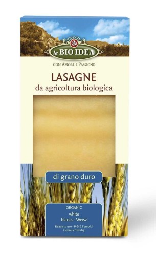 MAKARON (SEMOLINOWY) LASAGNE BIO 250 g - LA BIO IDEA