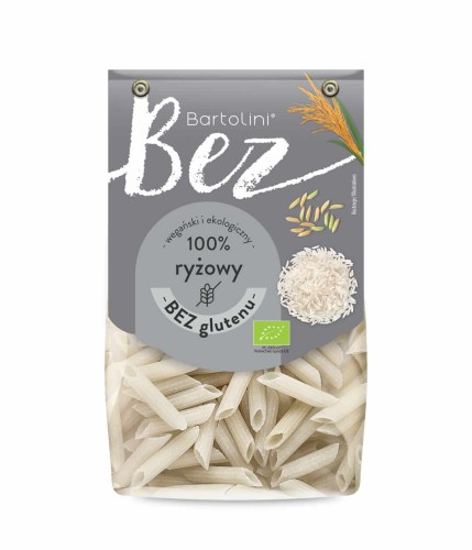 MAKARON RYŻOWY PENNE BEZGLUTENOWY BIO 250 g - BARTOLINI