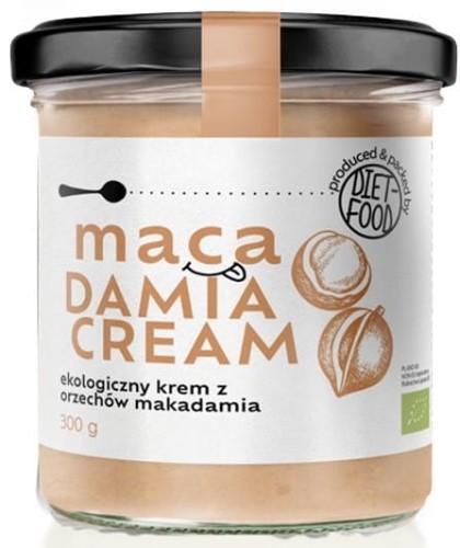 KREM Z ORZECHÓW MACADAMIA 300 g - DIET-FOOD