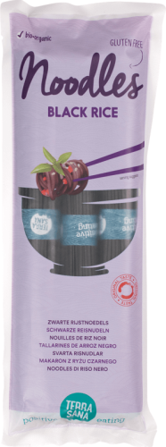 MAKARON (RYŻOWY TYPU NOODLE Z RYŻEM BRĄZOWYM) BEZGLUTENOWY BIO 250 g - TERRASANA