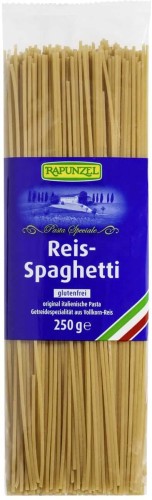 MAKARON (RYŻOWY RAZOWY) SPAGHETTI BEZGLUTENOWY BIO 250 g - RAPUNZEL