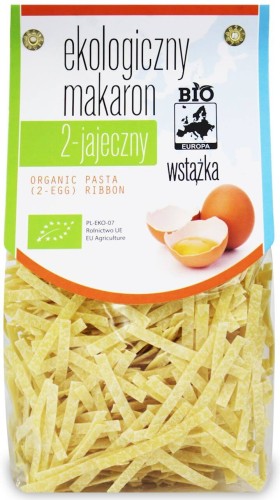 MAKARON (2-JAJECZNY) WSTĄŻKA BIO 250 g - BIO PLANET