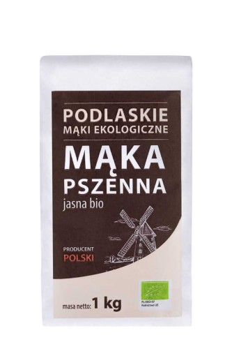 MĄKA PSZENNA JASNA TYP 550 BIO 1 kg - BIO LIFE