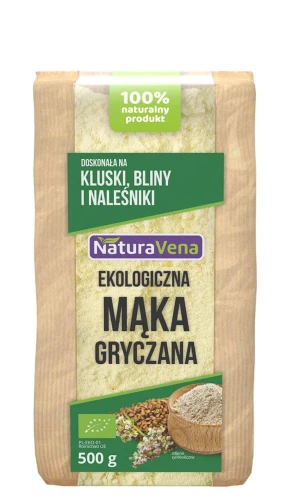 MĄKA GRYCZANA BIO 500 g - NATURAVENA