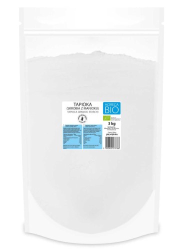 TAPIOKA (SKROBIA Z MANIOKU) BEZGLUTENOWA BIO 3 kg - HORECA