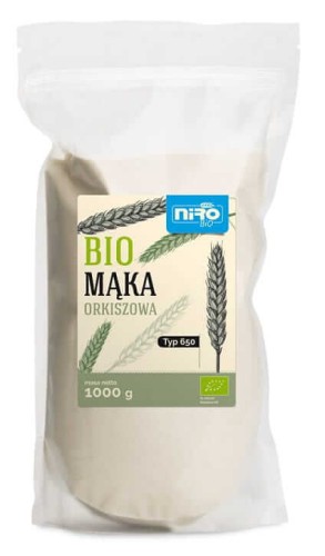 MĄKA ORKISZOWA TYP 650 BIO 1 kg - NIRO