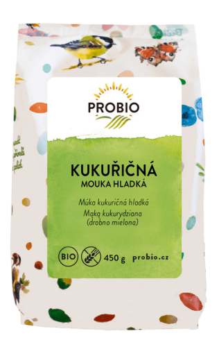 MĄKA KUKURYDZIANA BEZGLUTENOWA BIO 450 g - PROBIO