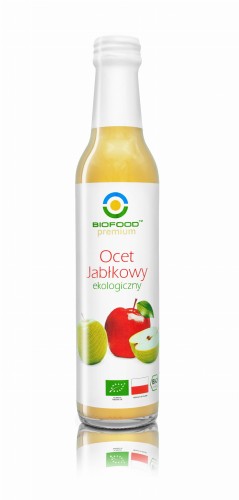OCET JABŁKOWY NIEFILTROWANY BIO 250 ml - BIO FOOD