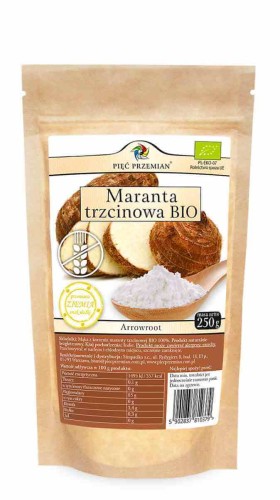 MARANTA TRZCINOWA BEZGLUTENOWA BIO 250 g - PIĘĆ PRZEMIAN