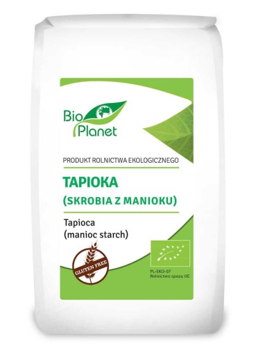 TAPIOKA (SKROBIA Z MANIOKU) BEZGLUTENOWA BIO 400 g - BIO PLANET