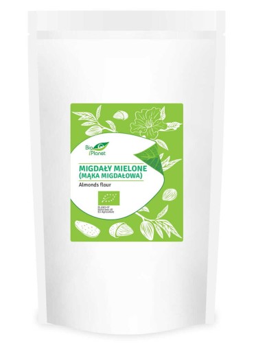 MIGDAŁY MIELONE (MĄKA MIGDAŁOWA) BIO 250 g - BIO PLANET