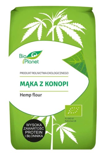 MĄKA Z KONOPI BIO 400 g - BIO PLANET