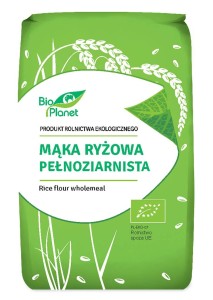 MĄKA RYŻOWA PEŁNOZIARNISTA BIO 1 kg - BIO PLANET