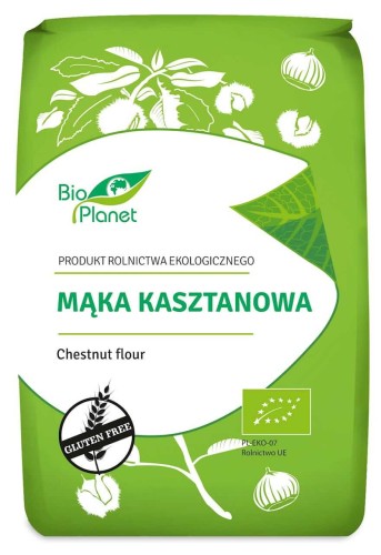 MĄKA KASZTANOWA BEZGLUTENOWA BIO 400 g - BIO PLANET