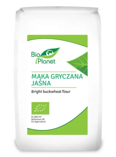 MĄKA GRYCZANA JASNA BIO 1 kg - BIO PLANET