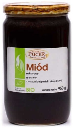 MIÓD GRYCZANY BIO 950 g - PUCER