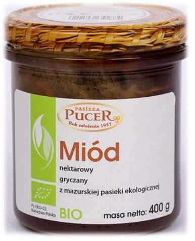 MIÓD GRYCZANY BIO 400 g - PUCER