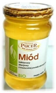 MIÓD AKACJOWY BIO 400 g - PUCER