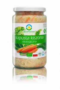 KAPUSTA KISZONA Z MARCHEWKĄ BEZGLUTENOWA BIO 700 g (500 g) - BIO FOOD