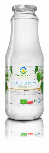 SOK Z BRZOZY BEZGLUTENOWY BIO 1 L - BIO FOOD