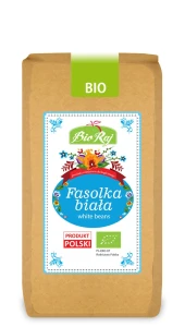 Fasolka Biała Bio (polska) 500 g - Bio Raj