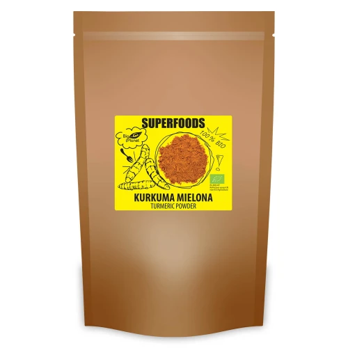 KURKUMA MIELONA BIO 500 g - BIO PLANET
