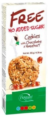 CIASTECZKA Z ORZECHAMI BEZ DODATKU CUKRU 135 g - BOGUTTI