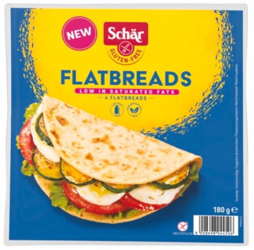 TORTILLA BEZGLUTENOWA FLATBREADS 180 g - SCHAR