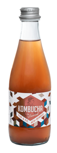 KOMBUCHA O SMAKU JAGÓD ACAI (JUICY LIFE ACAI BERRIES) BIO 330 ml - KOMBUCHA BY LAURENT