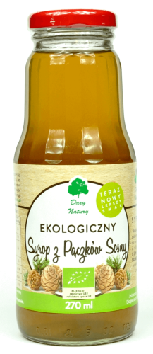 SYROP Z PĄCZKÓW SOSNY BIO 270 ml - DARY NATURY