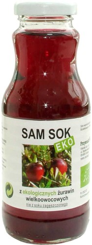 SOK Z ŻURAWINY WIELKOOWOCOWEJ NFC BIO 250 ml - VIANDS (SAM SOK)