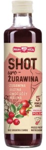 SHOT ŻURAWINA 250 ml - POLSKA RÓŻA