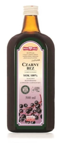 SOK Z CZARNEGO BZU 500 ml - POLSKA RÓŻA