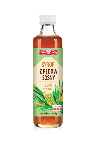 SYROP Z PĘDÓW SOSNY 250 ml - POLSKA RÓŻA