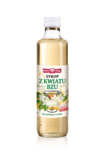 SYROP Z KWIATÓW CZARNEGO BZU 250 ml - POLSKA RÓŻA