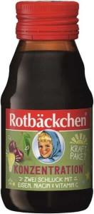 SHOT OWOCOWY Z ŻELAZEM, WITAMINĄ C I NIACYNĄ 60 ml - ROTBACKCHEN