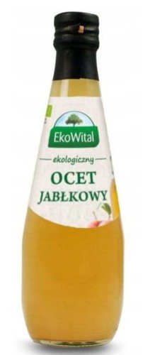OCET JABŁKOWY NIEFILTROWANY 6% BIO  300 ml - EKO WITAL