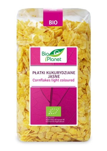 PŁATKI KUKURYDZIANE JASNE BIO 250 g - BIO PLANET