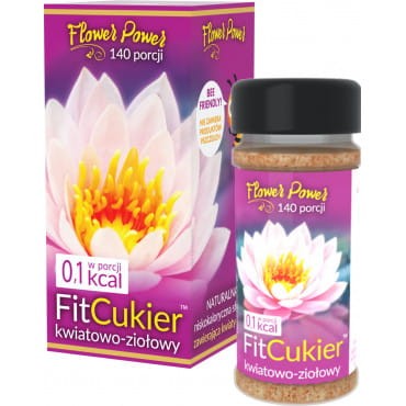 FIT CUKIER FIOŁKOWY 70 g - FLOWER POWER